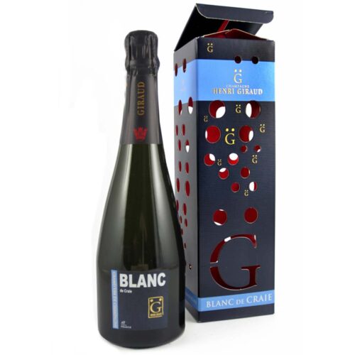 Champagne HENRI GIRAUD Blanc De Craie - Bouteille 75cl avec étui
