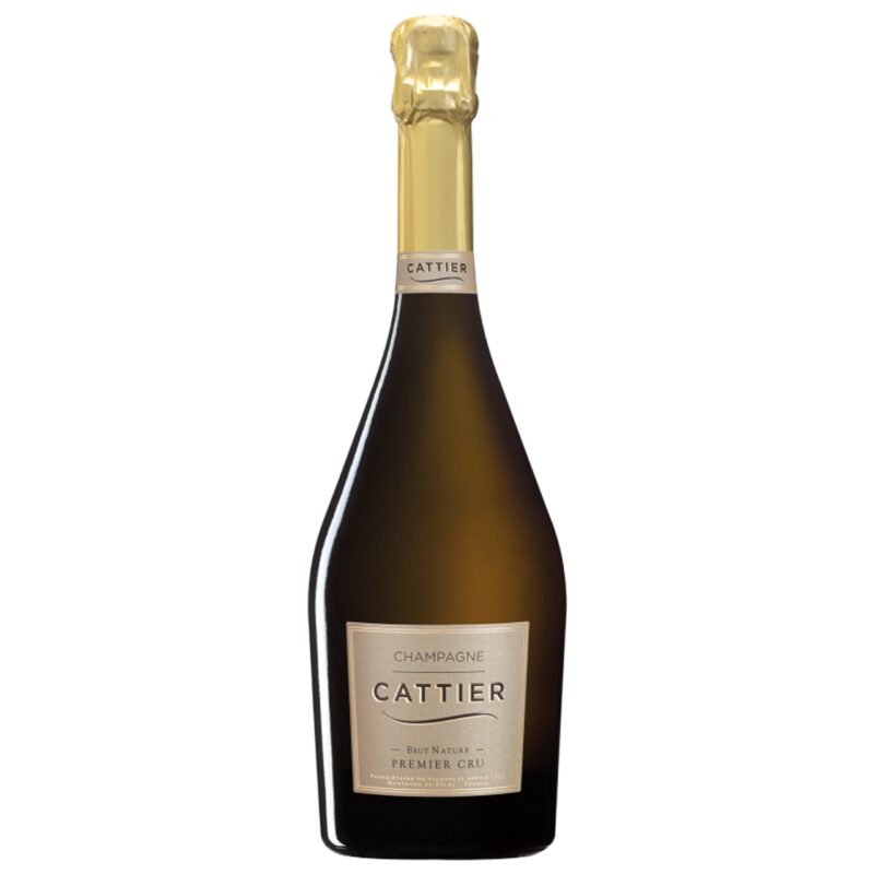 Champagne CATTIER ~ Brut Nature Premier Cru ~ Bouteille 75cl sans étui