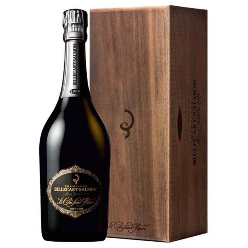 Champagne BILLECART SALMON Clos Saint Hilaire 1999 (reste 1 bouteille) avec coffret
