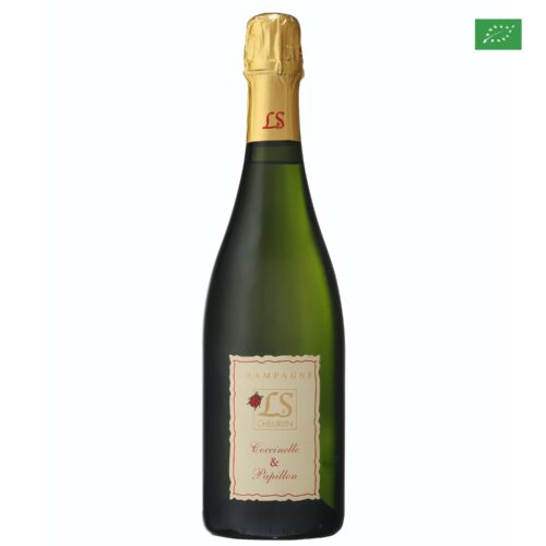 Champagne LUCIE CHEURLIN Brut Millésime Coccinelle & Papillon "BIO" 2015 - Bouteille 75cl avec étui - "Prix dégressif"