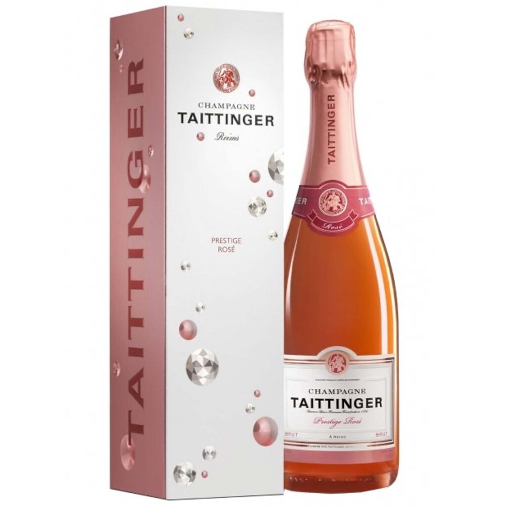 Champagne TAITTINGER Prestige Rosé - Bouteille 75cl avec étui