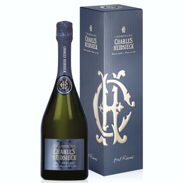 Champagne CHARLES HEIDSIECK Brut Réserve - Bouteille 75cl avec étui
