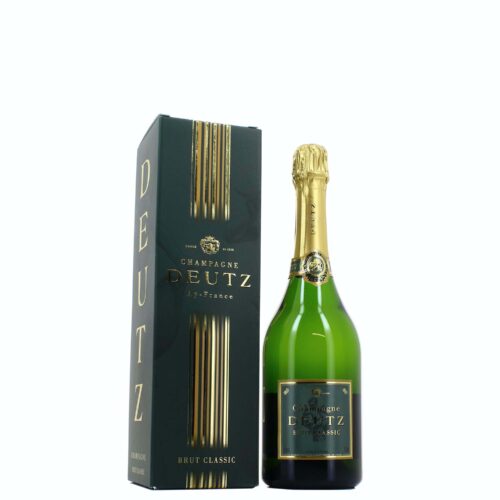 Champagne DEUTZ Brut Classic - 1/2 Bouteille 37.5cl avec étui