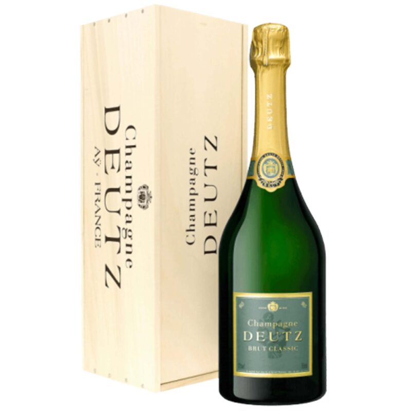 Champagne DEUTZ Brut Classic - Jeroboam 3l wooden case