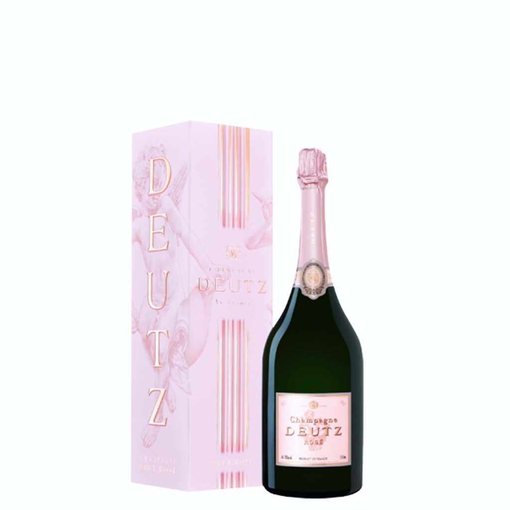 Champagne DEUTZ Brut Rosé - 1/2 Bouteille 37.5cl avec étui
