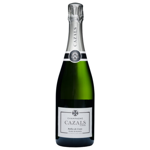 Champagne CLAUDE CAZALS ~ Bulles de Craie ~ Bouteille 75cl sans étui