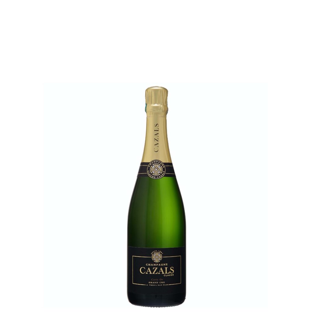Champagne CLAUDE CAZALS Carte d'Or Grand Cru - 1/2 Bouteille 37.5cl sans étui