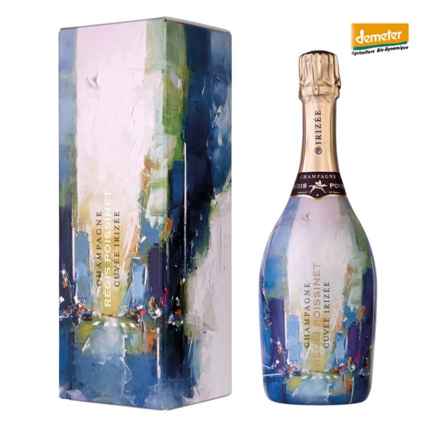 Champagne POISSINET ~ Cuvée Irizée Meunier Extra-Brut Millésime 2013 "sleevée"~ Bouteille 75cl avec étui