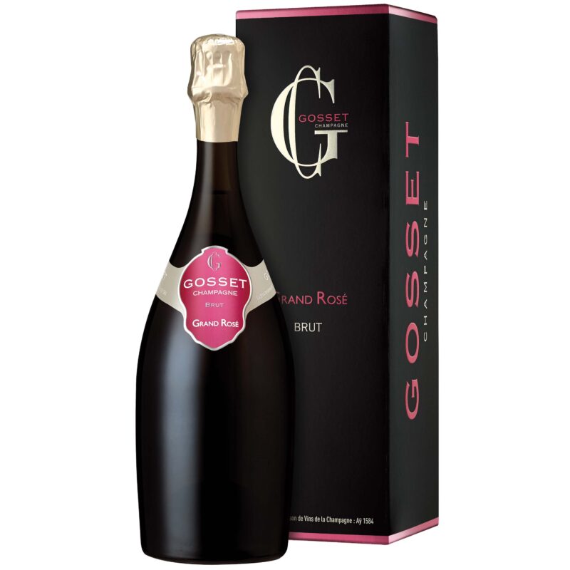 Champagne GOSSET Grand Rosé Brut - Magnum 1.5l with case