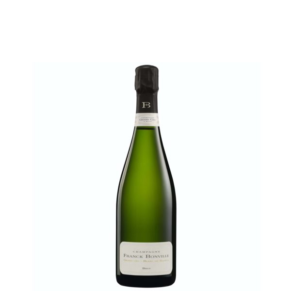 Champagne FRANCK BONVILLE Brut Grand Cru Blanc de Blancs - 1/2 Bouteille 37,5cl sans étui