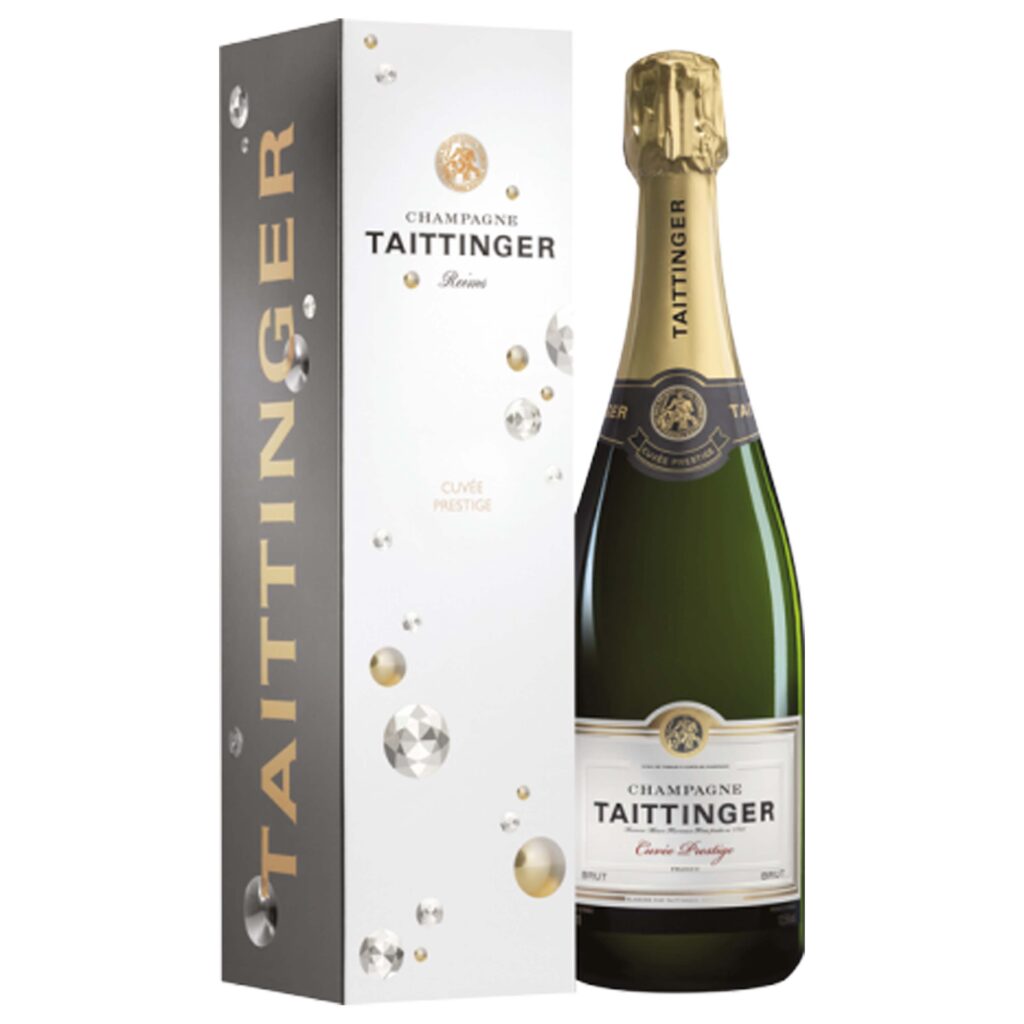Champagne TAITTINGER Brut Prestige - Bouteille 75cl avec étui