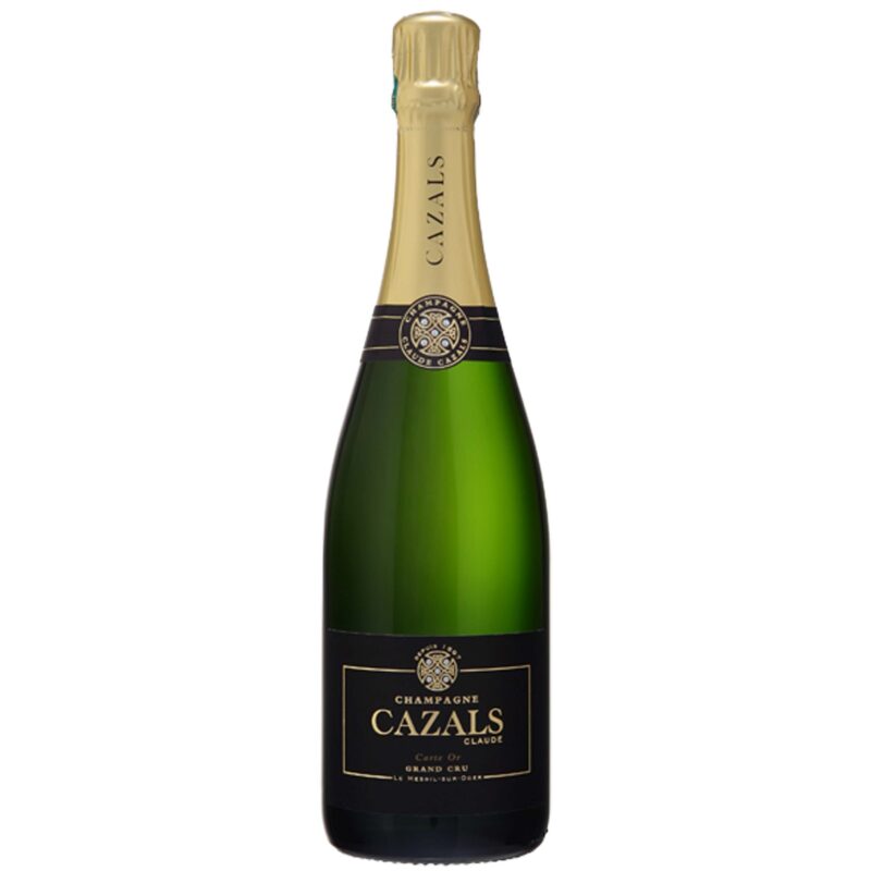 Champagne CLAUDE CAZALS Carte d'Or Grand Cru - Bouteille 75cl sans étui