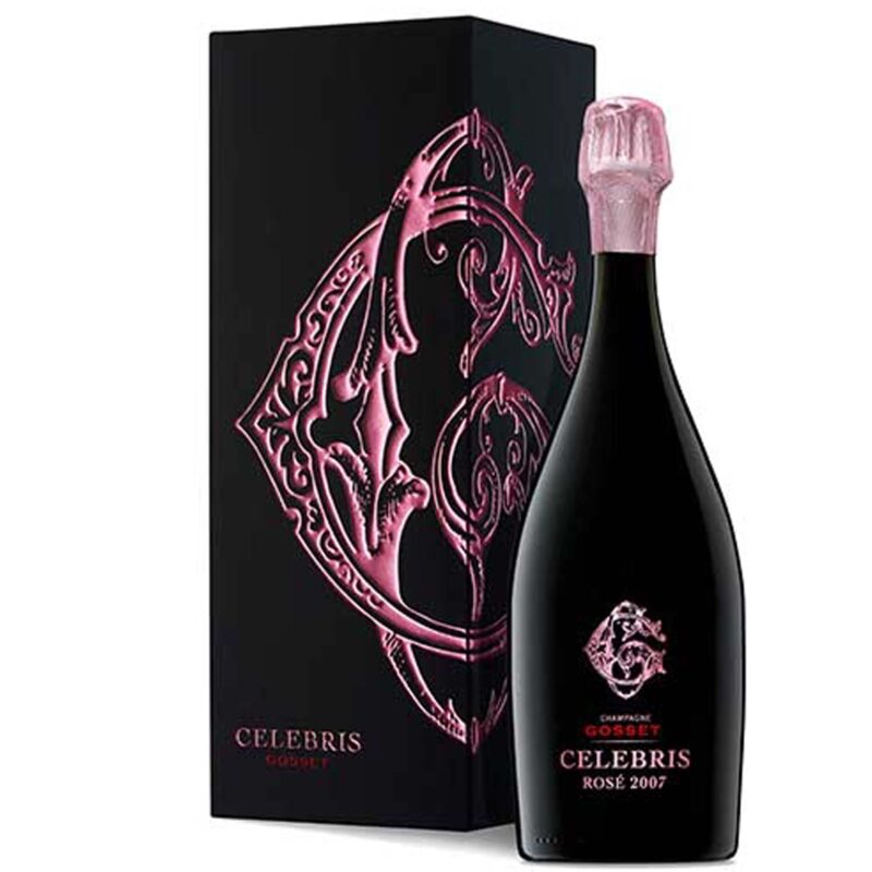 Champagne GOSSET ~ Célébris Rosé Vintage 2008 Extra-Brut ~ 75cl bottle with box