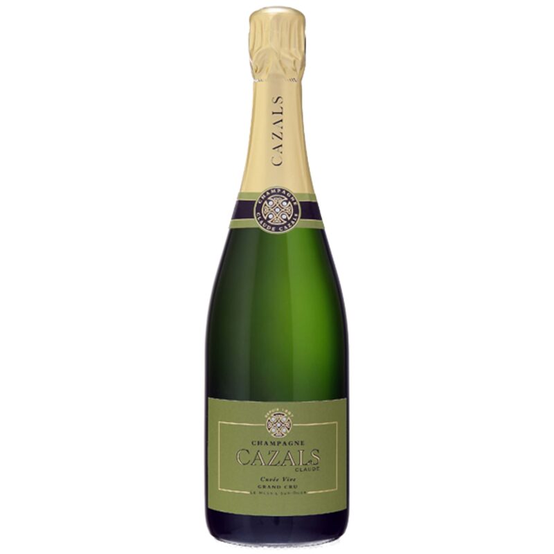 Champagne CLAUDE CAZALS Cuvée Vive Grand Cru - Bouteille 75cl sans étui