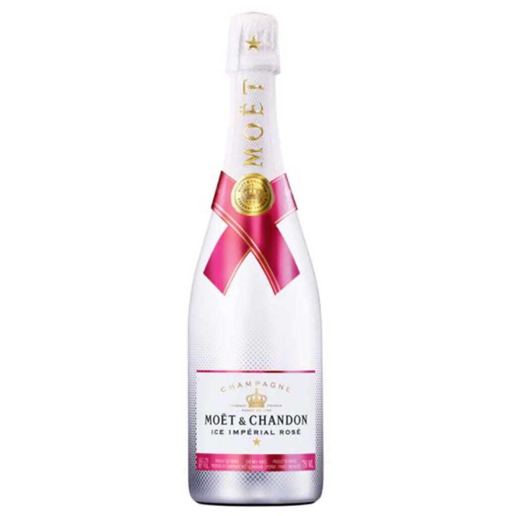 Champagne MOET & CHANDON Ice Impérial Rosé - Bouteille 75cl sans étui