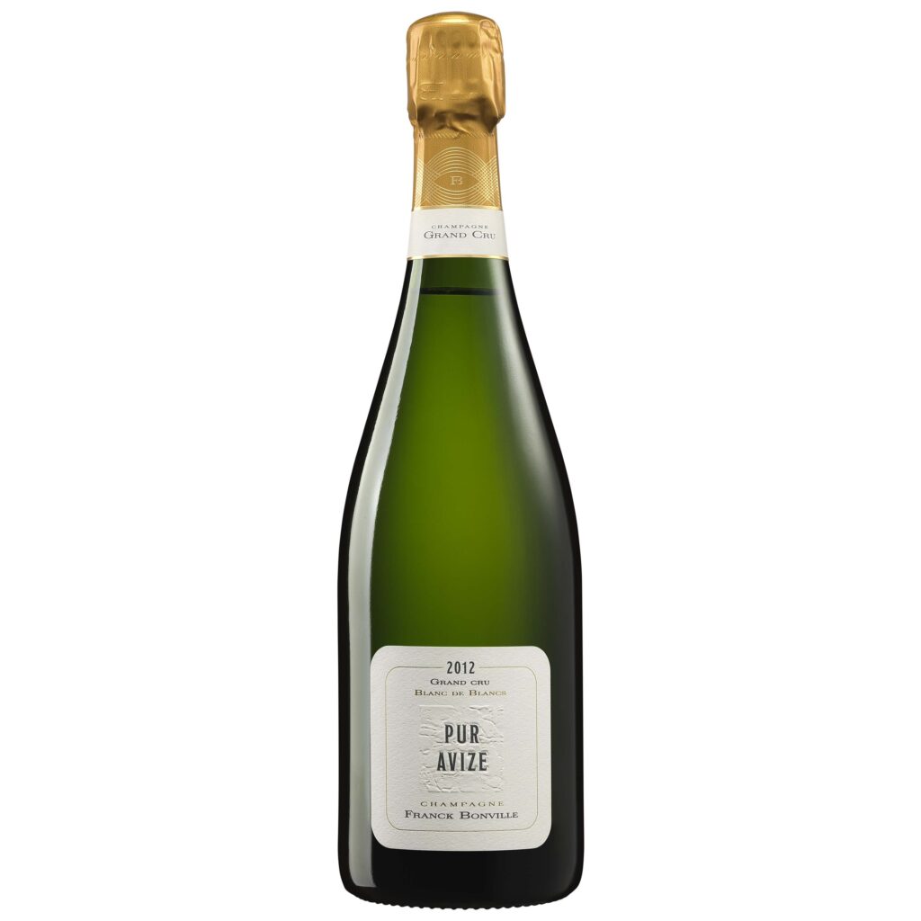 Champagne FRANCK BONVILLE Pur Avize Grand Cru Blanc de Blancs - Bouteille 75cl sans étui