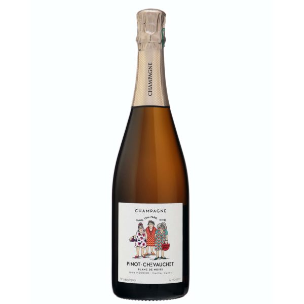 Champagne PINOT CHEVAUCHET Blanc De Noirs Vieilles Vignes Extra-Brut - Bouteille 75cl sans étui