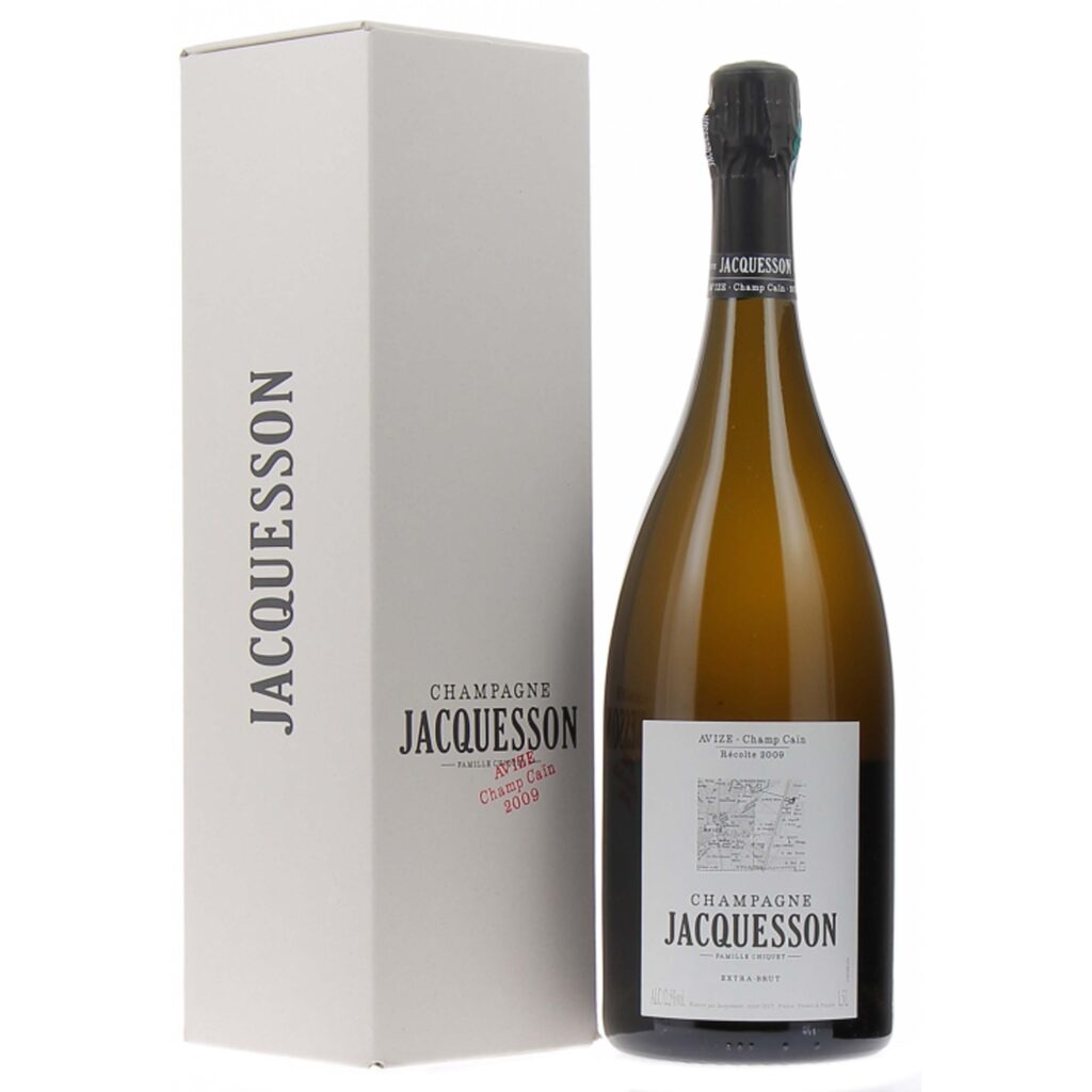 Champagne JACQUESSON Cuvée Champ Caïn Avize 2009 - Bouteille 75cl avec étui