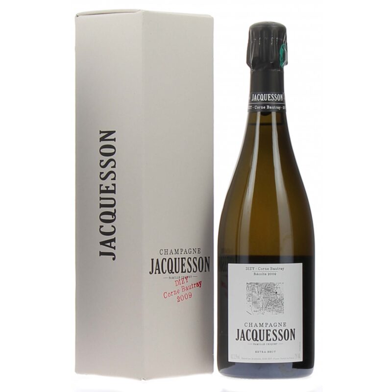 Champagne JACQUESSON Cuvée Corne Bautray Dizy 2009 - Bouteille 75cl avec étui