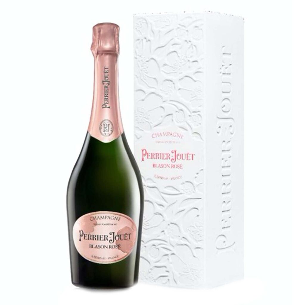 Champagne PERRIER-JOUËT ~ Blason Rosé ~ Bouteille 75cl avec étui