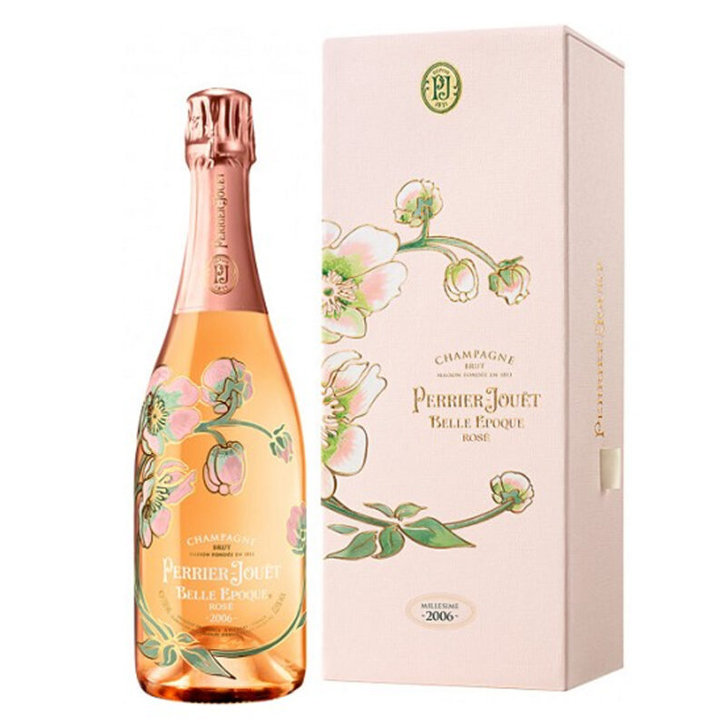 Champagne PERRIER-JOUËT Belle Epoque Rosé Millésime 2006 - Bouteille 75cl avec coffret