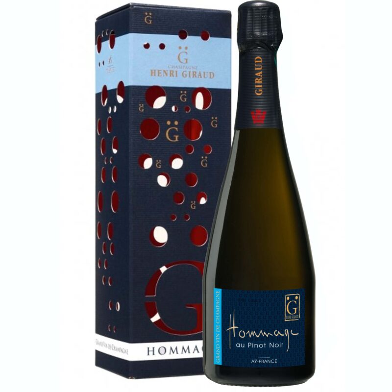 Champagne HENRI GIRAUD Hommage Au Pinot Noir - Bouteille 75cl avec étui