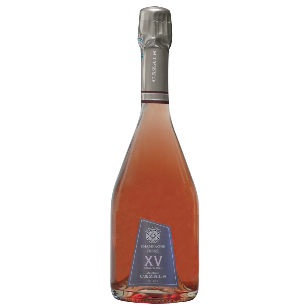 Champagne CLAUDE CAZALS Rosé XV Millésime 2015 - Bouteille 75cl avec étui - "Prix dégressif"