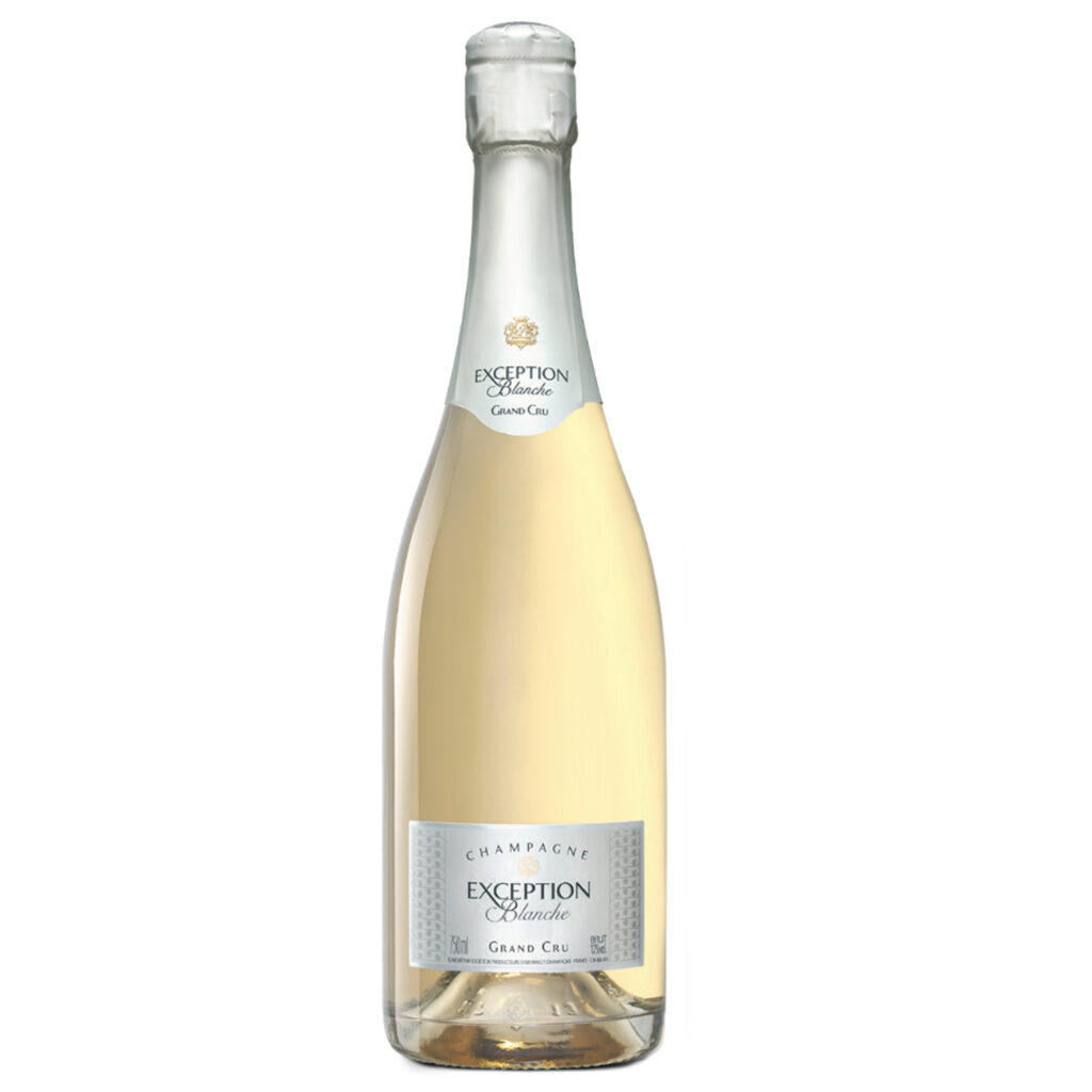 Champagne EXCEPTION Cuvée Exception Blanche Millésimée Blanc de Blancs Grand Cru - Bouteille 75cl sans coffret