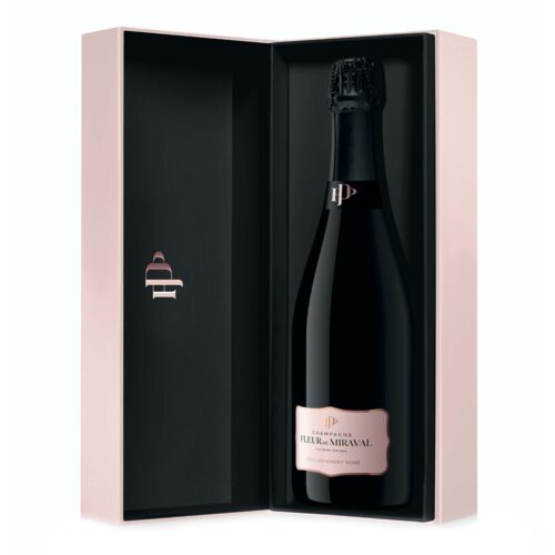 Champagne FLEUR DE MIRAVAL Rosé - Bouteille 75cl avec coffret - "Edition limitée"