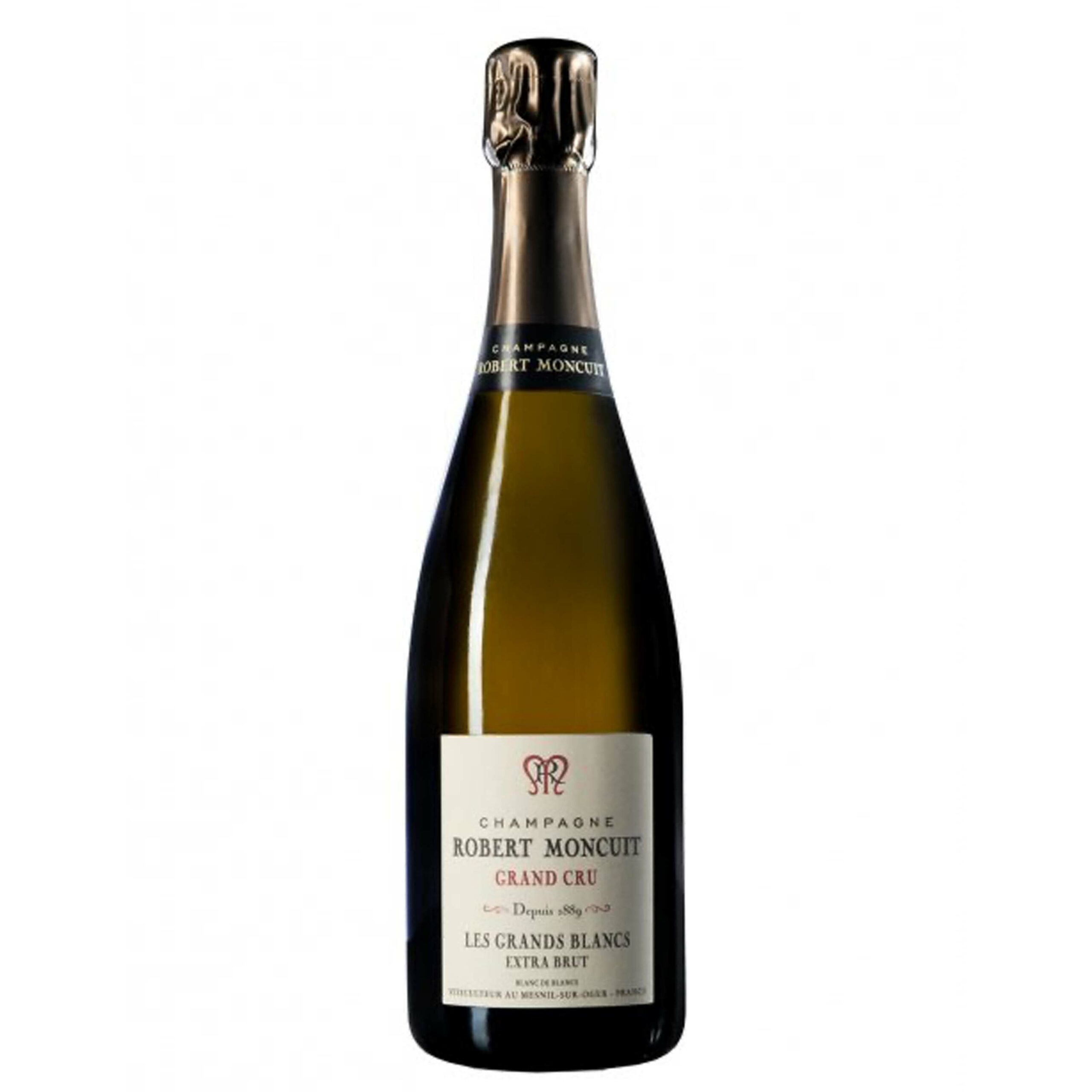 Champagne ROBERT MONCUIT ~ Blanc De Blancs Extra-Brut Grand Cru ~ Bouteille 75cl sans étui