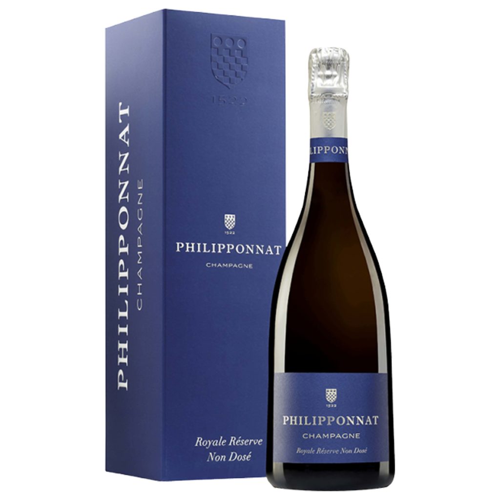 Champagne PHILIPPONNAT Royale Réserve Non Dosé - Bouteille 75cl avec étui