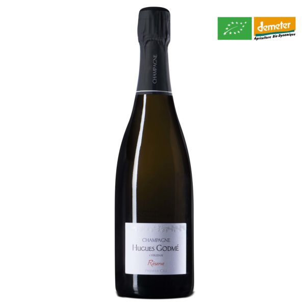 Champagne HUGUES GODME ~ Réserve Extra-Brut Premier Cru BIO ~ Bouteille 75cl sans étui