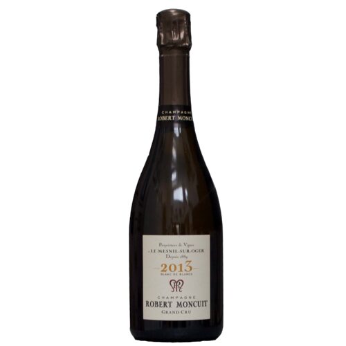 Champagne ROBERT MONCUIT ~ Blanc De Blancs Extra-Brut 2013 ~ Bouteille sans étui