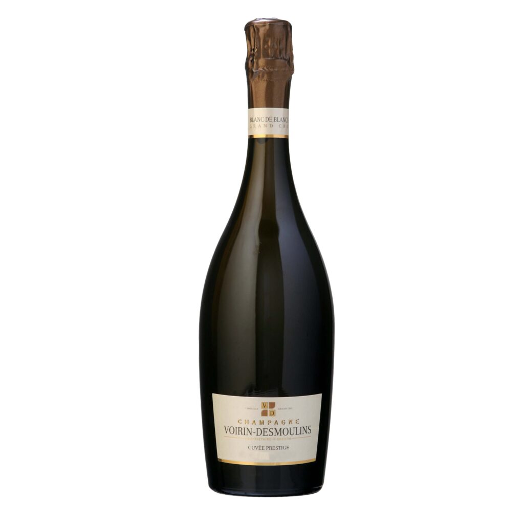 Champagne VOIRIN-DESMOULINS ~ Cuvée Prestige Blanc De Blancs Millésime 2015 Grand Cru ~ Bouteille 75cl sans étui