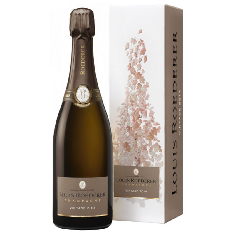 Champagne LOUIS ROEDERER ~ Brut Vintage 2014 ~ Bottle 75cl with case