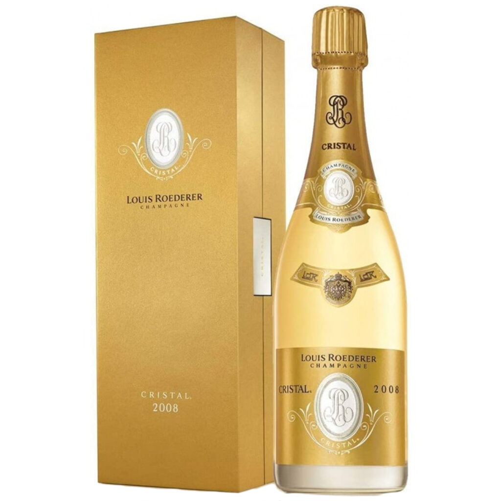 Champagne LOUIS ROEDERER ~ Cristal Millésime 2008 Grand Cru ~ Bouteille 75cl avec coffret