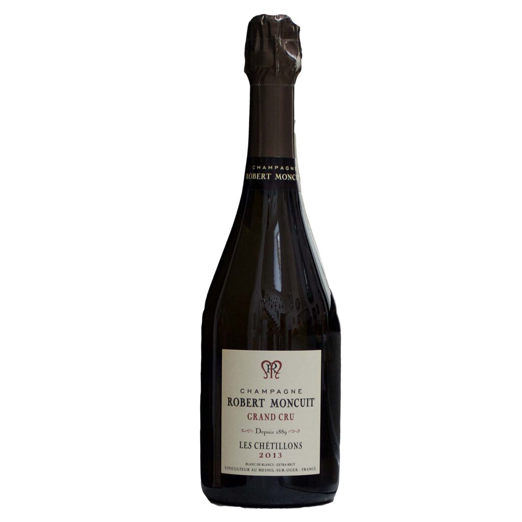 Champagne ROBERT MONCUIT ~ Cuvée Chétillons Blanc de Blancs Grand Cru Extra-Brut 2013 ~ Bouteille sans étui