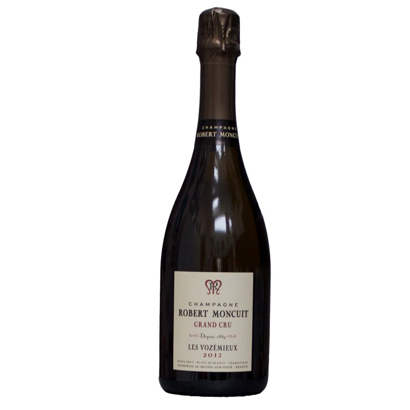 Champagne ROBERT MONCUIT ~ Cuvée Vauzémieux Blanc de Blancs Grand Cru Extra-Brut 2012 ~ Bouteille sans étui