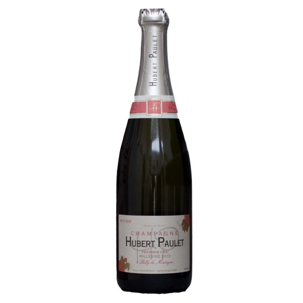 Champagne HUBERT PAULET ~ Brut Rosé Millésime 2013 Premier Cru ~ Bouteille 75cl sans étui