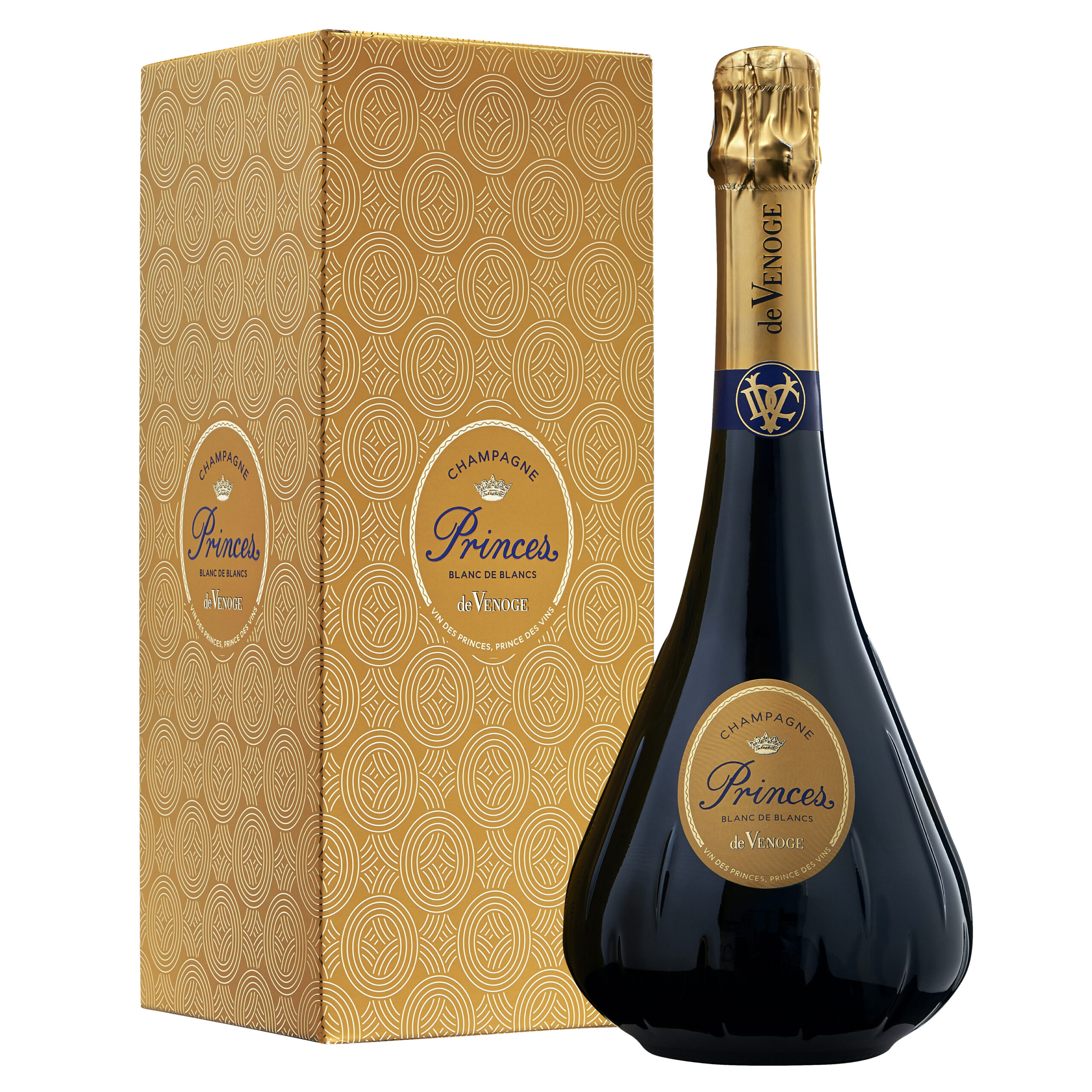 Champagne DE VENOGE ~ Princes Blanc De Blancs ~ Bouteille 75cl avec coffret