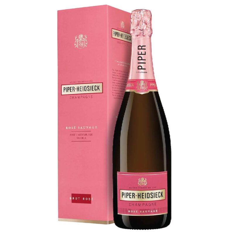 Champagne PIPER-HEIDSIECK ~ Rosé Sauvage ~ Bouteille