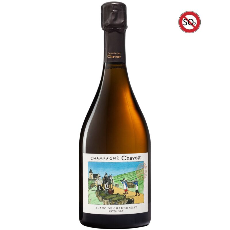 Champagne CHAVOST ~ Blanc De Chardonnay Extra-Brut "Sans Soufre Ajouté" ~ Réapprovisionnement en MAI 2022