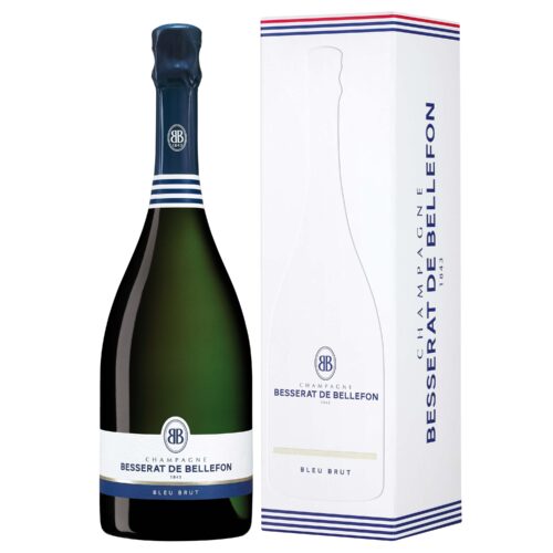 Champagne BESSERAT DE BELLEFON ~ Bleu Brut ~ Bouteille 75cl avec étui