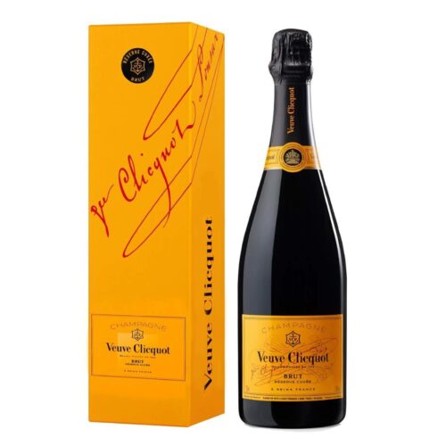 Champagne VEUVE CLICQUOT ~ Brut Réserve ~ Bouteille 75cl avec étui