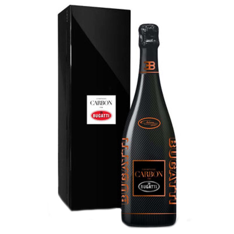 Champagne CARBON ~ Cuvée Bugatti ƎB.02 Millésime 2006 Grand Cru ~ Bouteille 75cl Carbone avec coffret