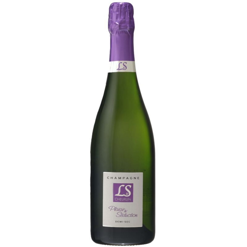 Champagne LUCIE CHEURLIN ~ Brut demi-sec Plaisir &amp; Séduction ~ Bottiglia 75cl senza cofanetto