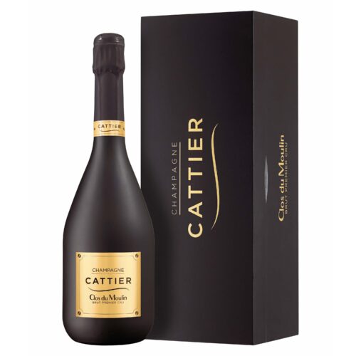 Champagne CATTIER ~ Clos Du Moulin Brut 1er Cru ~ Bouteille 75cl avec coffret