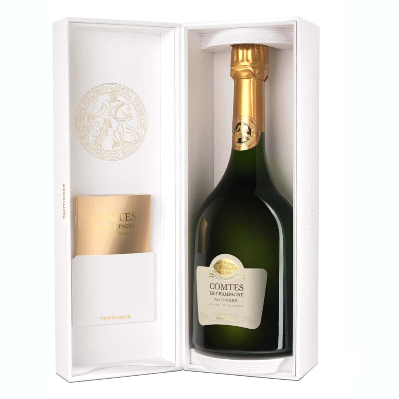 Champagner TAITTINGER ~ Comtes de Champagne 2011 ~ 75cl-Flasche mit Schatulle