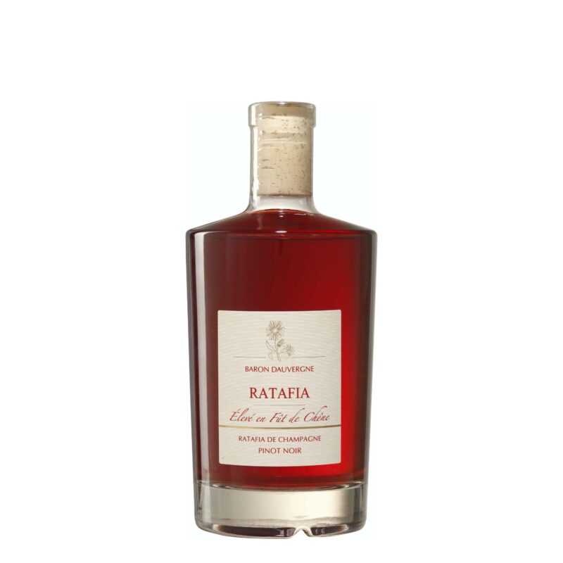 Maison Champenoise BARON DAUVERGNE ~ Ratafia de Champagne 100% Pinot Noir ~ Bouteille 75cl sans étui