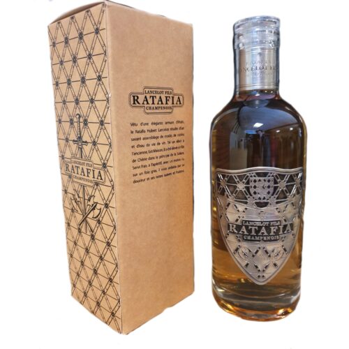 Maison Champenoise LANCELOT Fils ~ Ratafia de Champagne 100% Blanc De Blancs ~ Bouteille 50cl avec étui